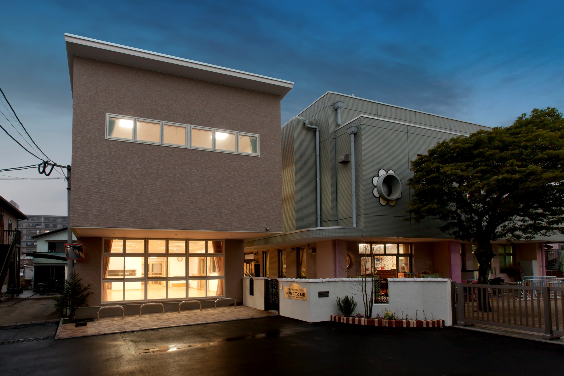 文化・教育施設 - 四日市こども園(四日市児童クラブ・四日市第2児童クラブ)　新築工事