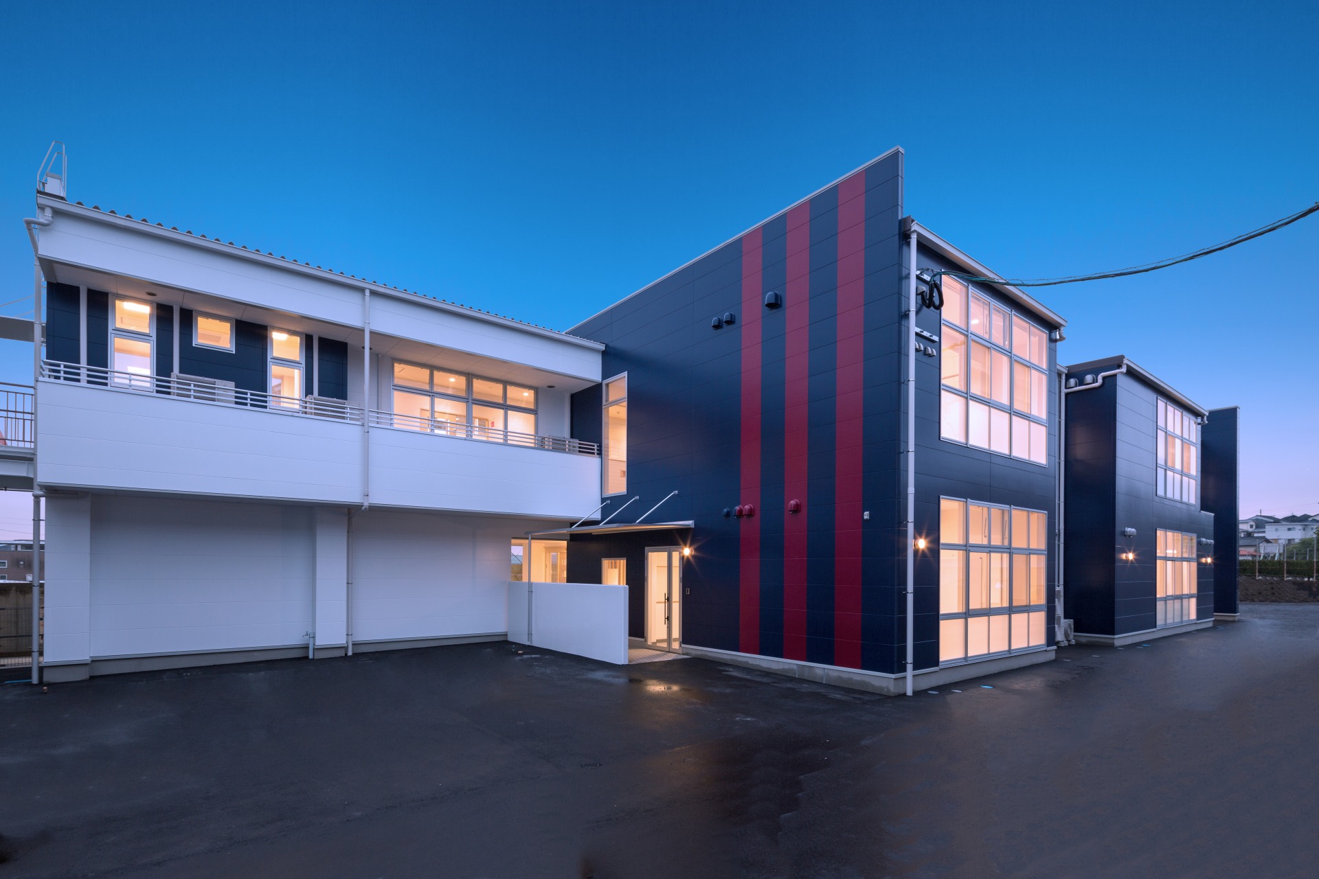 文化・教育施設 - 四日市こども園(四日市児童クラブ・四日市第2児童クラブ)　新築工事