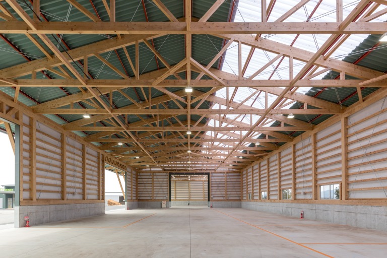 日田木材　製品倉庫3