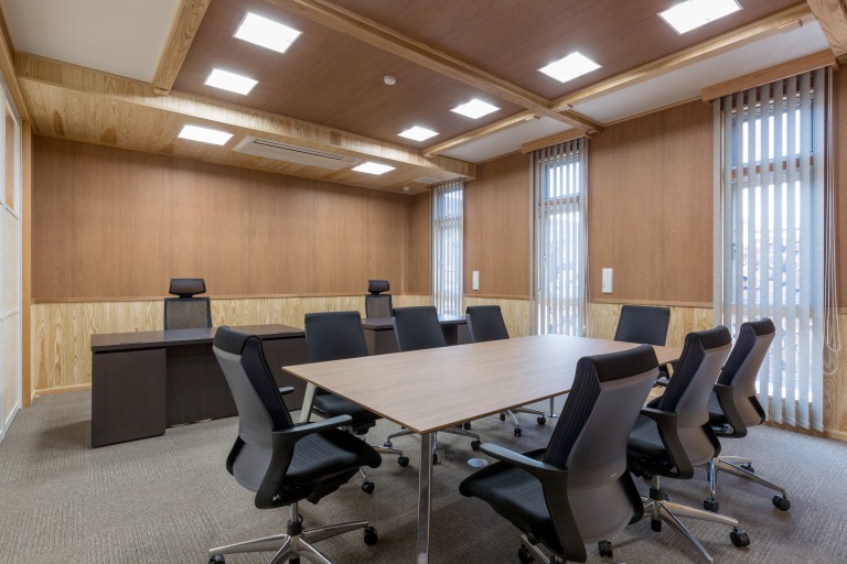 日田木材　1F理事長室1